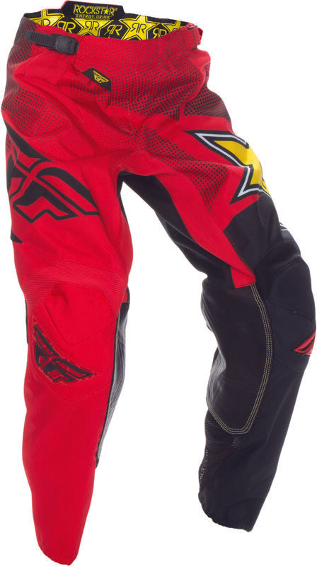 FLY RACING Kinetic Rockstar Pants - Red/Black