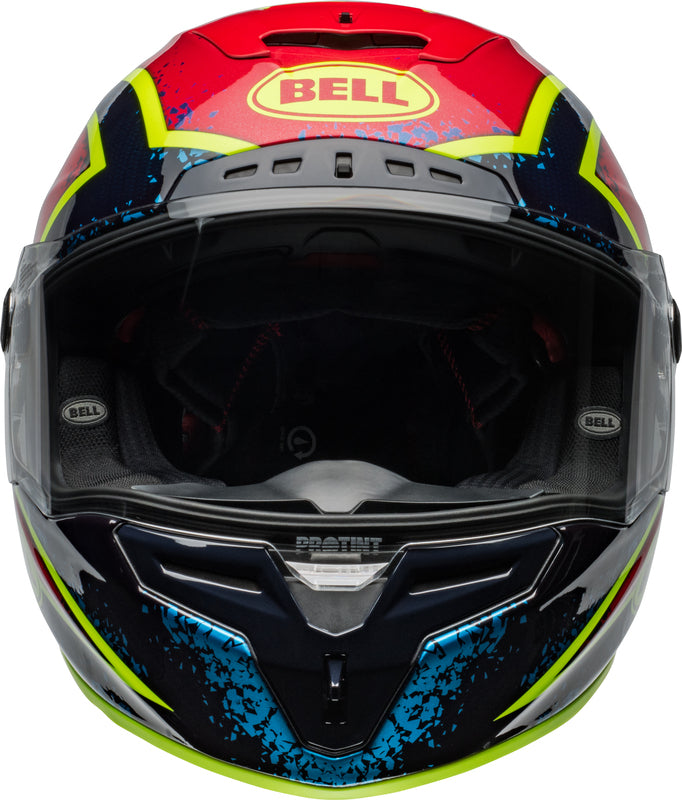 BELL Race Star DLX Flex Helmet - Xenon Gloss Red/Silver