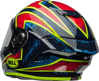 BELL Race Star DLX Flex Helmet - Xenon Gloss Red/Silver