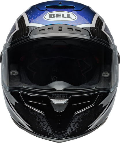 BELL Race Star DLX Flex Helmet - Xenon Gloss Red/Silver