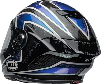 BELL Race Star DLX Flex Helmet - Xenon Gloss Red/Silver