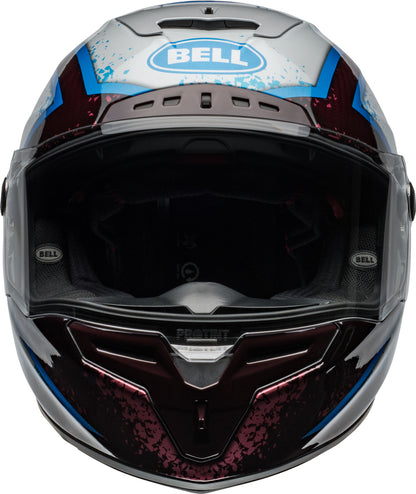 BELL Race Star DLX Flex Helmet - Xenon Gloss Red/Silver