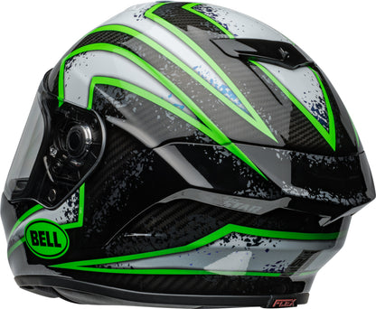 BELL Race Star DLX Flex Helmet - Xenon Gloss Red/Silver