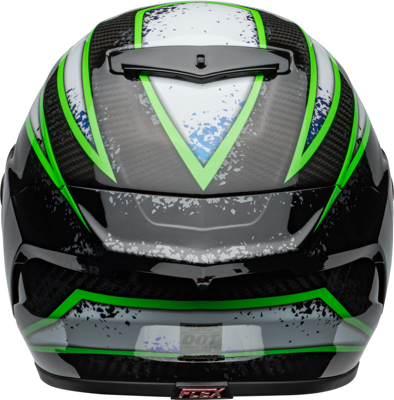 BELL Race Star DLX Flex Helmet - Xenon Gloss Red/Silver