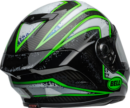 BELL Race Star DLX Flex Helmet - Xenon Gloss Red/Silver