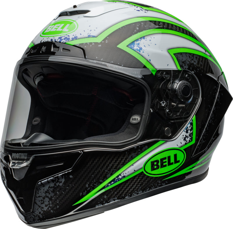 BELL Race Star DLX Flex Helmet - Xenon Gloss Red/Silver