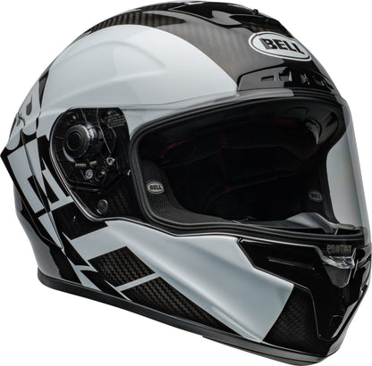 BELL Race Star DLX Flex Helmet - Offset Gloss Black/Red