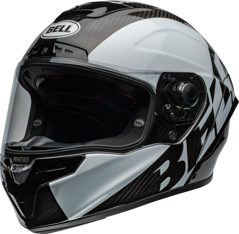 BELL Race Star DLX Flex Helmet - Offset Gloss Black/Red