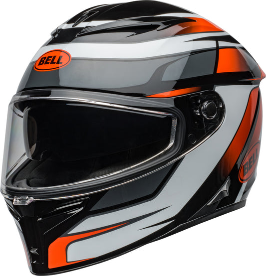 BELL Lithium Mips Helmet - Podium Gloss Black/Orange