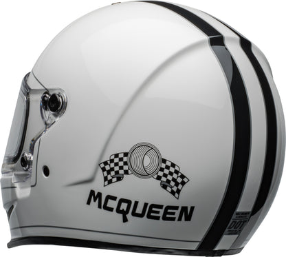 BELL Eliminator Helmet - Steve McQueen Gloss White