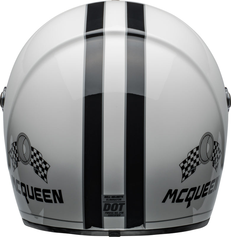 BELL Eliminator Helmet - Steve McQueen Gloss White