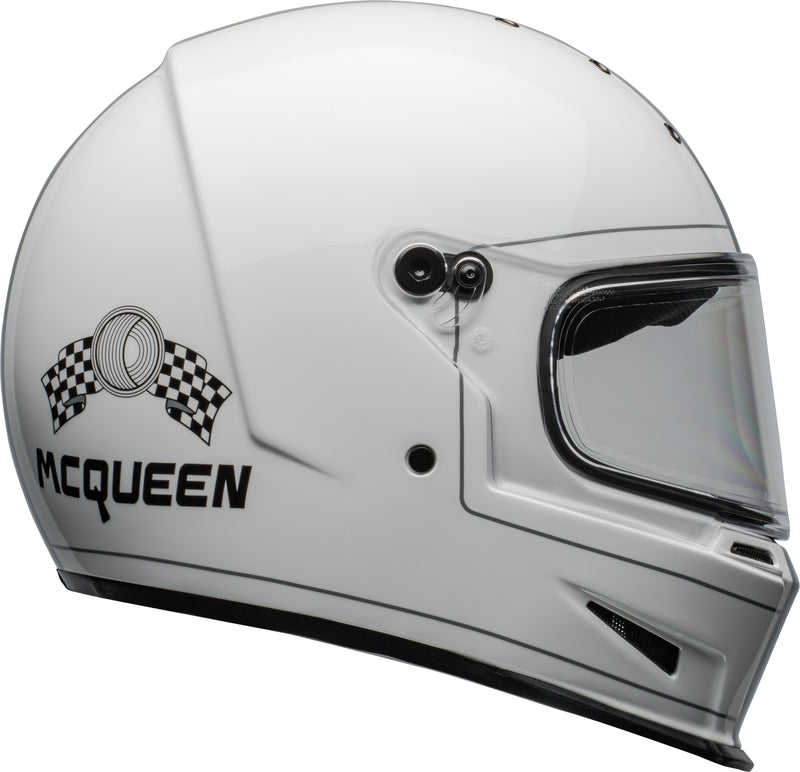 BELL Eliminator Helmet - Steve McQueen Gloss White