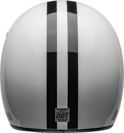 BELL Moto-3 Helmet - Steve McQueen Gloss White/Black