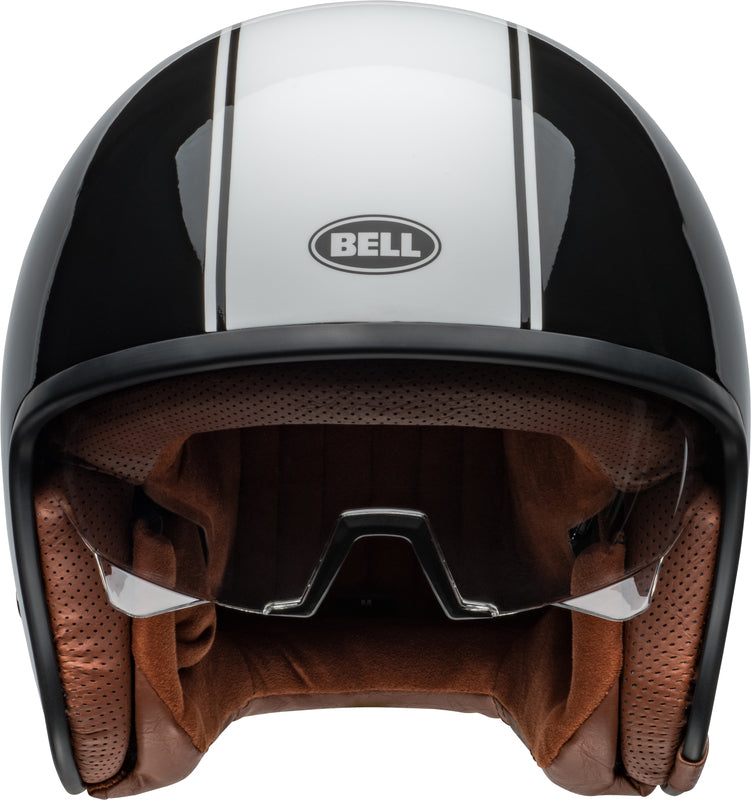 BELL TX501 Helmet - Rally Gloss Black/White