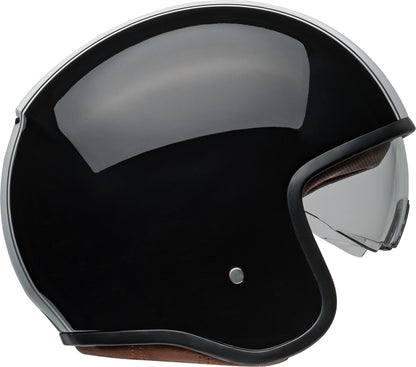 BELL TX501 Helmet - Rally Gloss Black/White