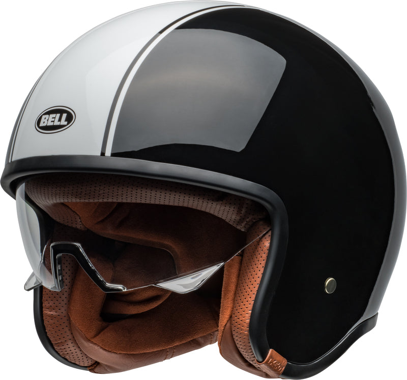 BELL TX501 Helmet - Rally Gloss Black/White