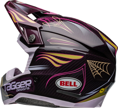 BELL Moto-10 Spherical Helmet - Tagger Purple Haze Gloss Purple/Gold