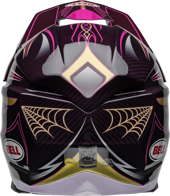 BELL Moto-10 Spherical Helmet - Tagger Purple Haze Gloss Purple/Gold