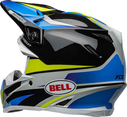 BELL Moto-9S Flex Helmet - Pro Circuit 24 Gloss Black/Blue