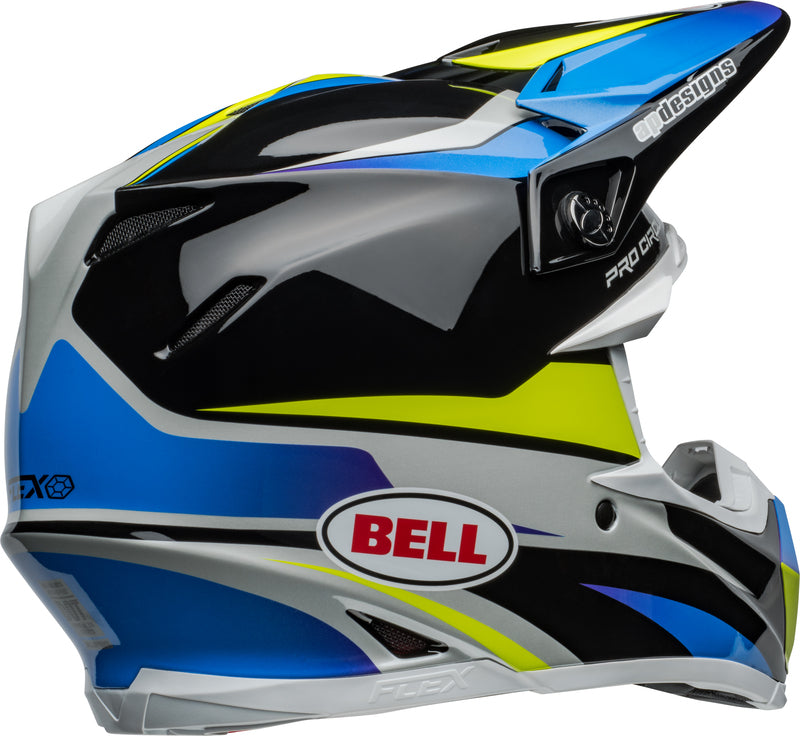 BELL Moto-9S Flex Helmet - Pro Circuit 24 Gloss Black/Blue