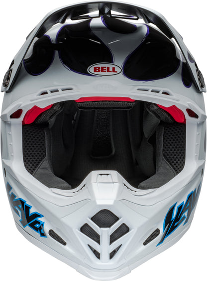 BELL Moto-9S Flex Helmet - Slayco 24 Gloss White/Black