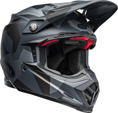 BELL Moto-9S Flex Helmet - Rover Matte Gray Camo