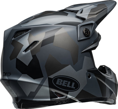 BELL Moto-9S Flex Helmet - Rover Matte Gray Camo