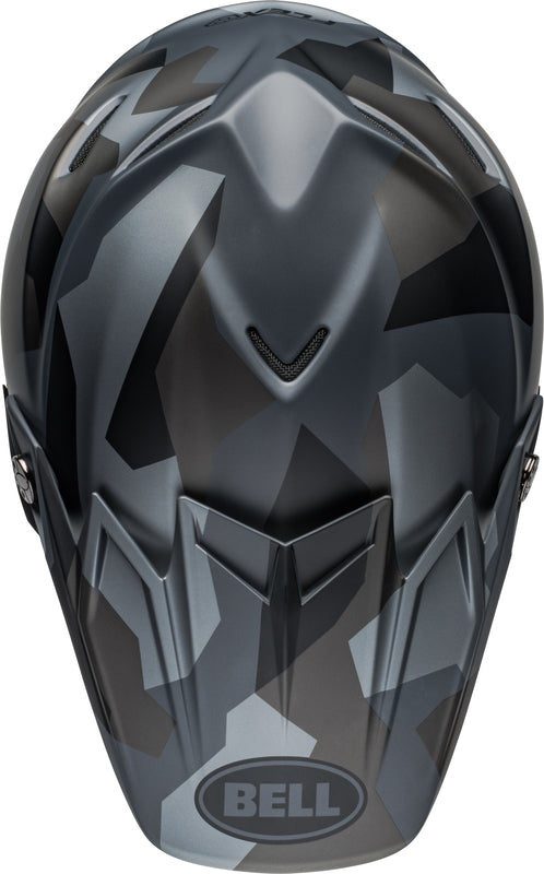 BELL Moto-9S Flex Helmet - Rover Matte Gray Camo