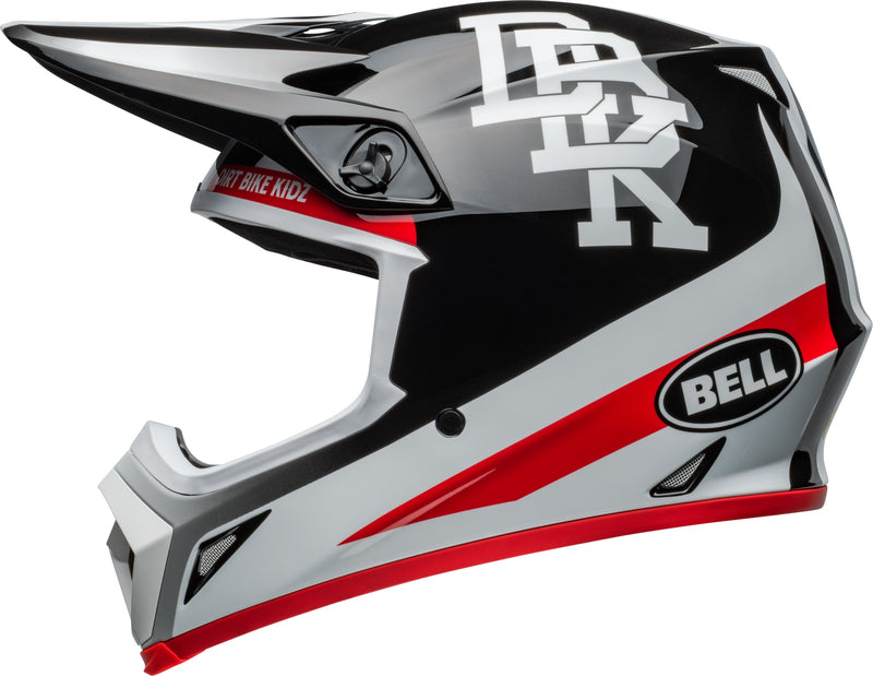 BELL MX-9 Mips Helmet - Twitch DBK 24 Gloss Black/White