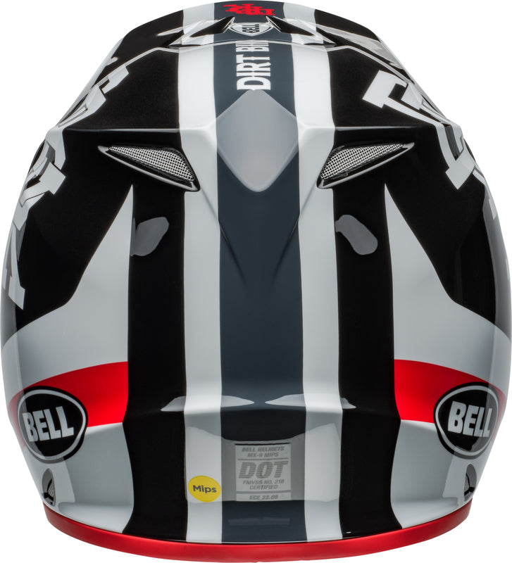 BELL MX-9 Mips Helmet - Twitch DBK 24 Gloss Black/White