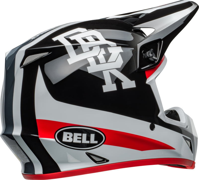 BELL MX-9 Mips Helmet - Twitch DBK 24 Gloss Black/White