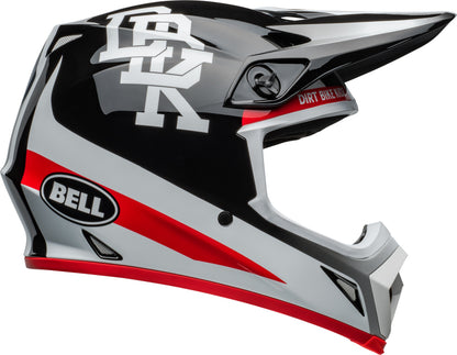 BELL MX-9 Mips Helmet - Twitch DBK 24 Gloss Black/White