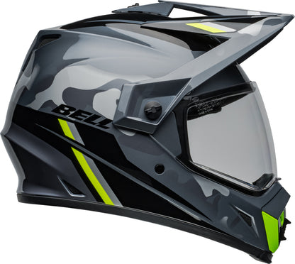 BELL MX-9 Adventure MIPS Helmet - Alpine Gloss With Gray/Camo