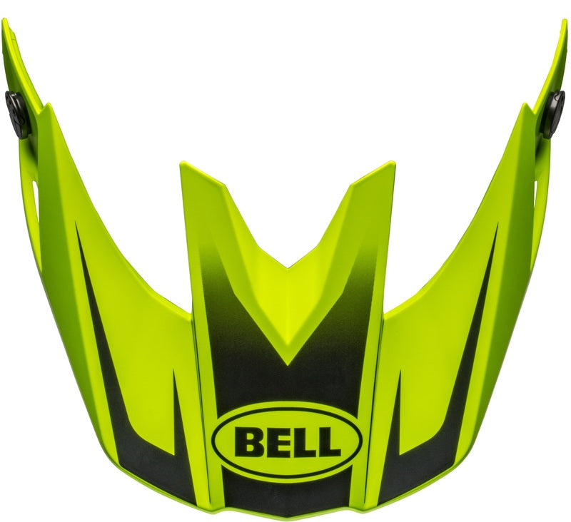 BELL Moto-10 Peak Kit - Sliced ​​Matte/Gloss Retina/Blue