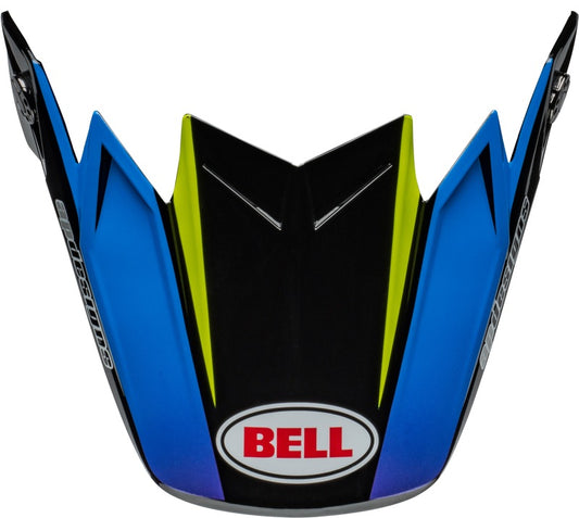 BELL Moto-9S Flex Peak - Pro Circuit 24 Gloss Black/Blue