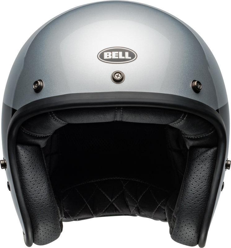 BELL Custom 500 Helmet - Chassis Gloss Silver Black