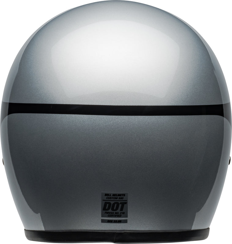 BELL Custom 500 Helmet - Chassis Gloss Silver Black