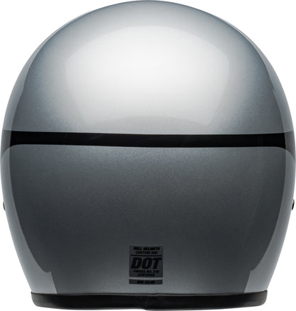 BELL Custom 500 Helmet - Chassis Gloss Silver Black