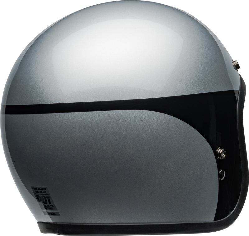 BELL Custom 500 Helmet - Chassis Gloss Silver Black