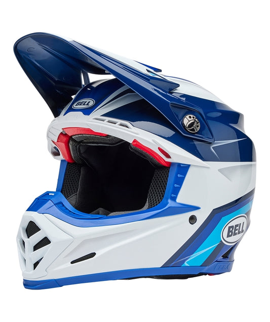 BELL Moto-9S Flex Helm - Merchant Gloss Blues