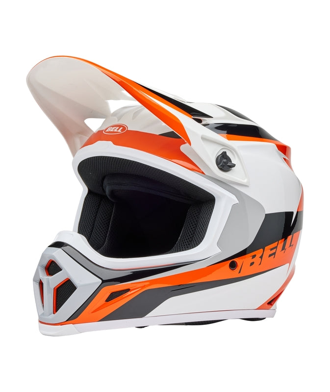 BELL MX-9 Mips Helm - Rift Gloss Orange/White