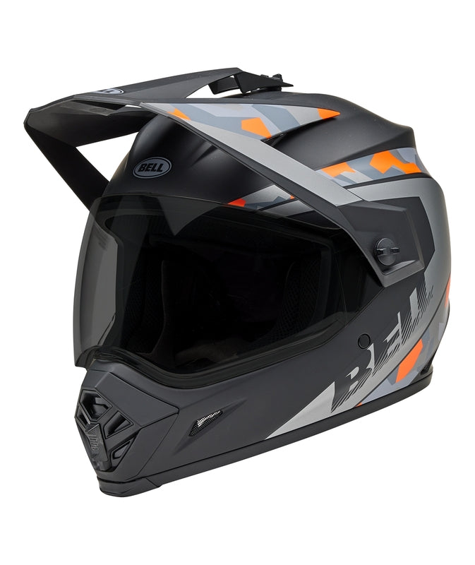 BELL MX-9 Adventure Mips Helm - Mesa Matte Black Orange Camo