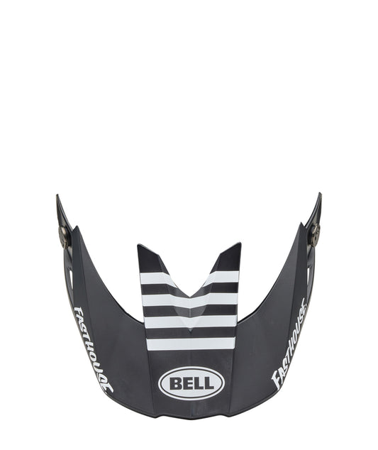 BELL Moto-10 Vizier - Fasthouse Raven Matte Black/White