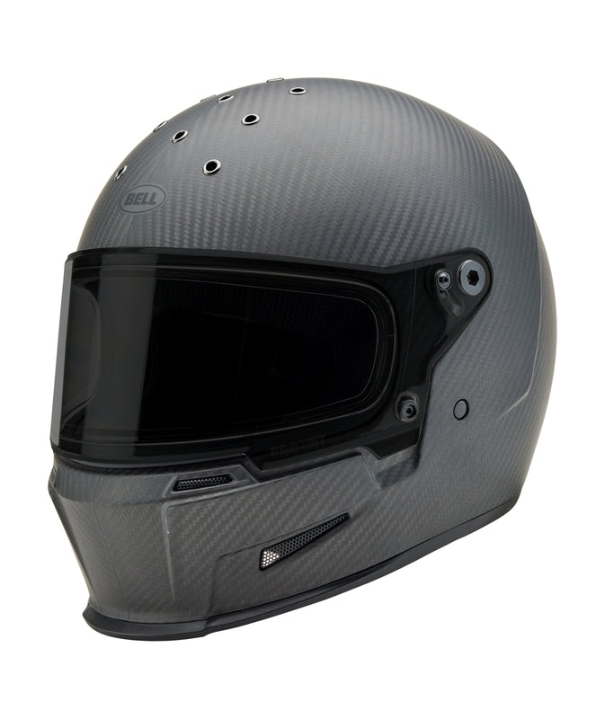 BELL Eliminator Carbon Helm - Solid Matte Black