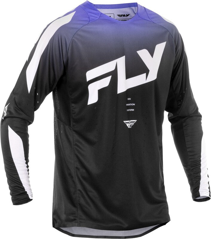 FLY RACING Evolution DST Jersey - Black/White/Purple