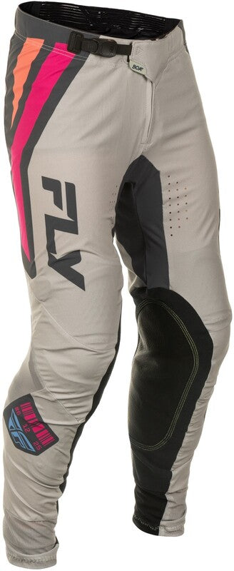 FLY RACING Lite S.E. Vice Pants - Light Grey/Pink/Coral