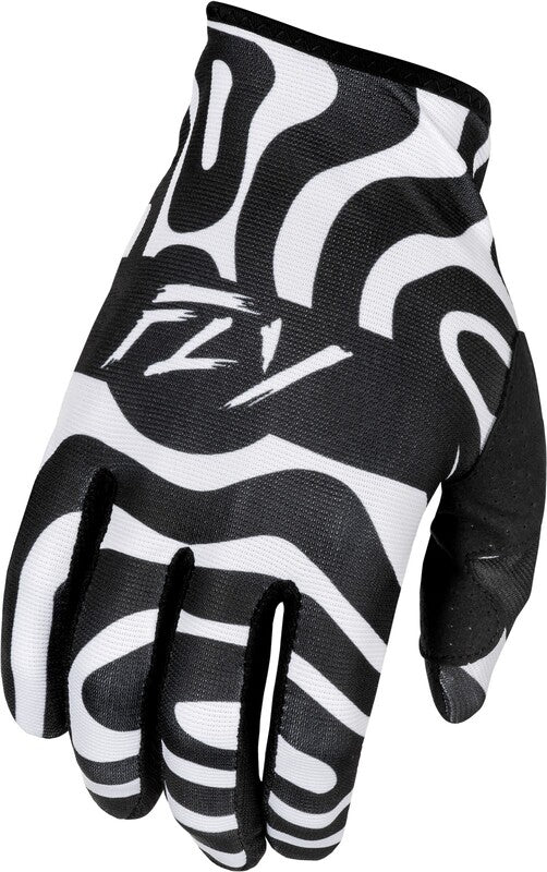 FLY RACING Lite L.E. Abyss Gloves - White/Black