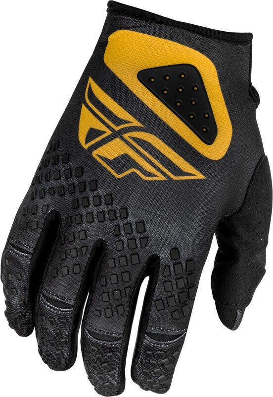 FLY RACING Kinetic Center Gloves - Black/Gold