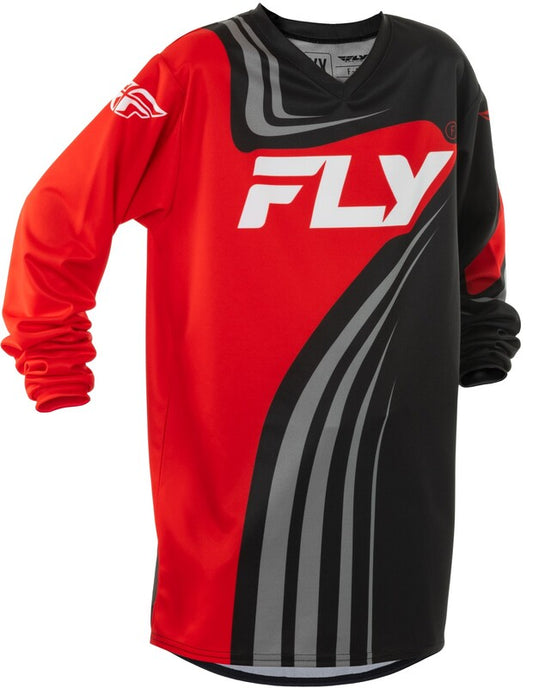 FLY RACING F-16 Youth Jersey - Black/Red/White