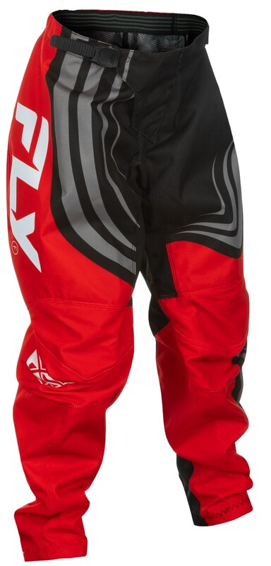 FLY RACING F-16 Youth Pants - Black/Red/White